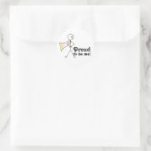 Trots op Be Me Pangender Pride superheld Ronde Sticker (Tas)