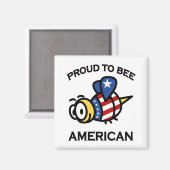 Trots op Bee Amerikaanse magneet (Voorkant / Achterkant)