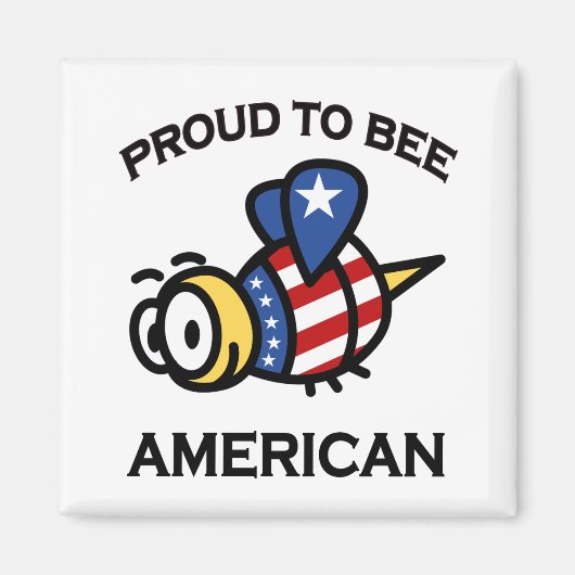 Trots op Bee Amerikaanse magneet (Voorkant)