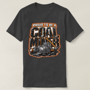 TROTS OP DAT IK EEN KOLENMINEUR BEN T-SHIRT