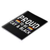 Trots op de Gay and Black Pride 2025 Notitieboek (Linkerzijde)