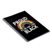 Trots op de Gay and Black Pride 2025 Notitieboek (Rechterzijde)