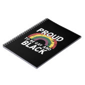 Trots op de Gay and Black Pride 2025 Notitieboek (Linkerzijde)