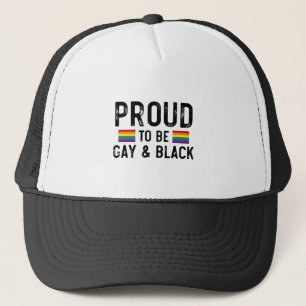 Trots op de Gay and Black Pride 2025 Trucker Pet