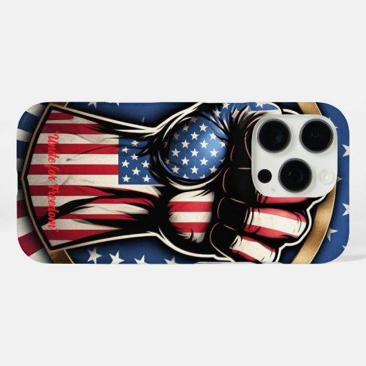 "Trots op de macht" Case-Mate iPhone Case (Achterkant (horizontaal))