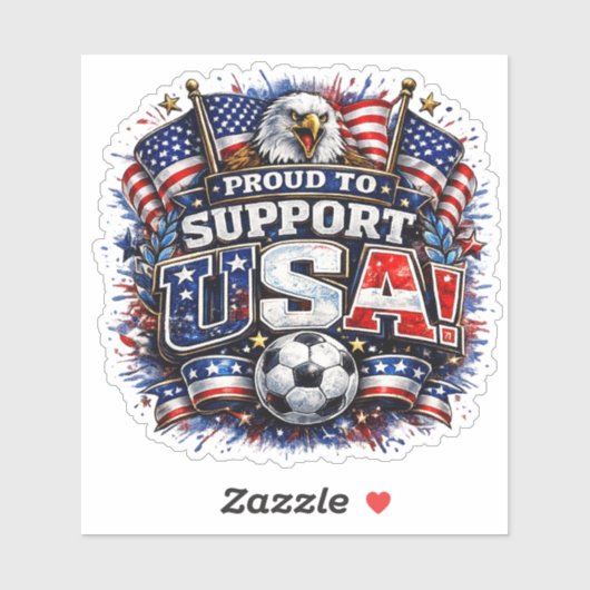 TROTS OP DE VS | Amerikaans Sticker (Vel)