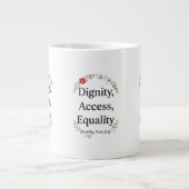 Trots op een beperking grote koffiekop (Voorkant)