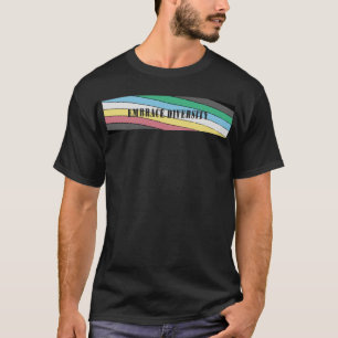 trots op een beperking- omarm diversiteit t-shirt