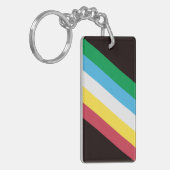 Trots op een beperking sleutelhanger (Voorkant Links)