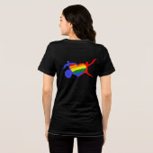 Trots op een beperking Tri-Blend shirt (Achterkant volledig)