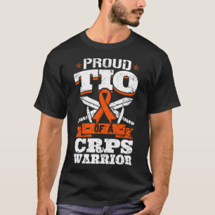 Trots op een CRPS Warrior RSD Awareness Ribbon R T-shirt