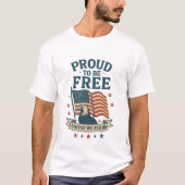 Trots op Free United We Stand - Onafhankelijkheids T-shirt (Voorkant)
