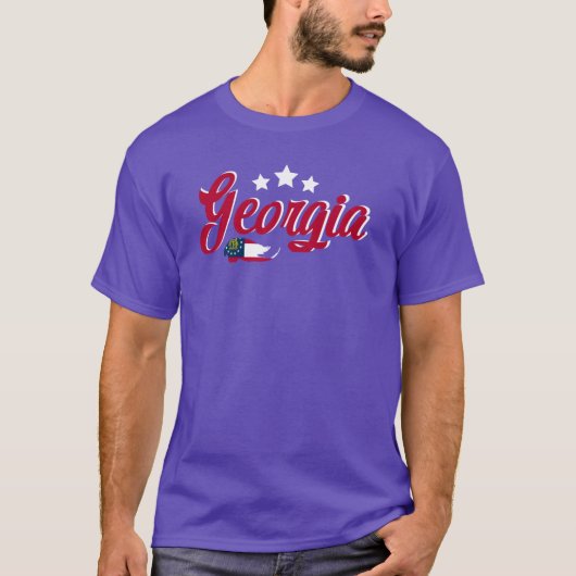 Trots op het behoren tot Georgië T-shirt (Voorkant)