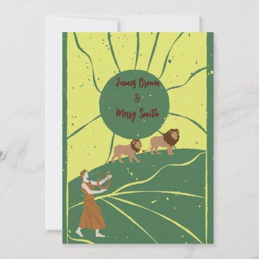 Trots op Liefde Bruiloft Kaart (Voorkant)