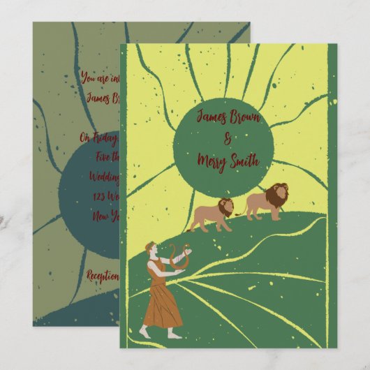 Trots op Liefde Bruiloft Kaart (Voorkant / Achterkant)