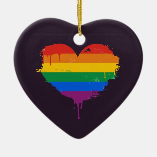 TROTS OP LIEFDE KERAMISCH ORNAMENT (Voorkant)