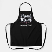 Trots op mama | Gepersonaliseerde Moederdag Schort (Voorkant)