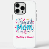 Trots op mama | Schattigee gepersonaliseerde Moede Case-Mate iPhone Case (Achterkant)