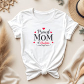 Trots op mama | Schattigee gepersonaliseerde Moede T-shirt