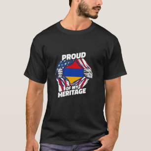 Trots op mijn erfgoed - Patriottische Armeense Ame T-shirt