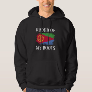 Trots op mijn Eritrese roots Eritrese vlag Hoodie