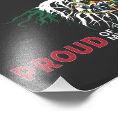 trots op mijn Mexicaanse roots Hispanic Heritage M Foto Afdruk (Hoek)