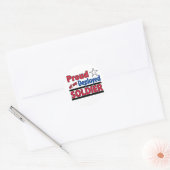 Trots op mijn uitgezonden Soldaat Sticker (Envelop)
