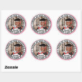 Trots op ons Afstuderen trendy Afstuderen Foto Sch Ronde Sticker (Vel)
