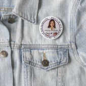 Trots op onze Afstuderen 2025 Modern Afstuderen Fo Ronde Button 5,7 Cm (In situ)