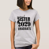 Trots op onze Afstuderen | Zus met Pet en Jaar T-shirt (Voorkant)