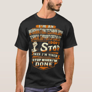 Trots OP TECHNISCHE ONDERSTEUNING VOOR INFORMATIET T-shirt