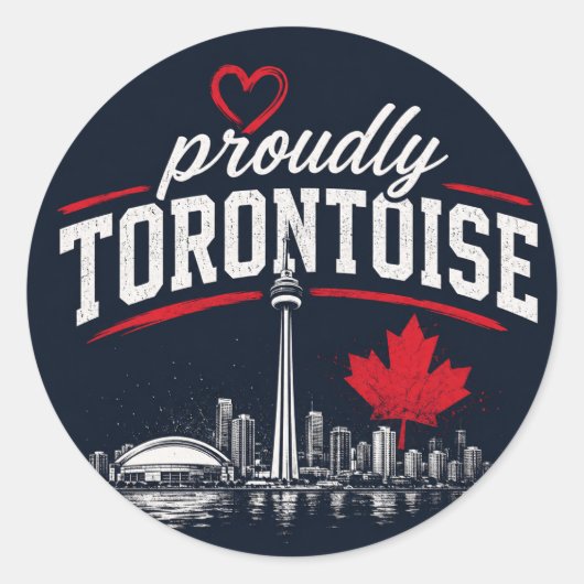 Trots op Torontoise Toronto Pride Sticker (Voorkant)