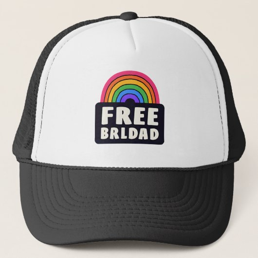Trots op wie ik ben - LGBTQ + Pride Quote Trucker Pet (Voorkant)