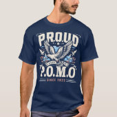 Trots P.O.M.O | Fysiek uit mentaal uit examen T-shirt (Voorkant)
