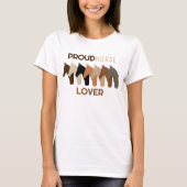 Trots PAARD LOVER T-shirt (Voorkant)