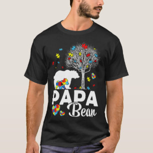 Trots Papa Beer Autisme Familie Bijpassende Autism T-shirt
