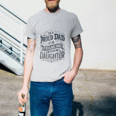 Trots papa's Geweldige dochtercadeau T-shirt