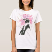 trots pinguïn t-shirt (Voorkant)