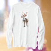 Trots rendier vrouwen T-shirt