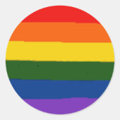 trots ronde sticker (Voorkant)