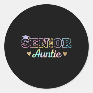 Trots Senior tante 2025 Senior 2025 Tante CL van 2 Ronde Sticker
