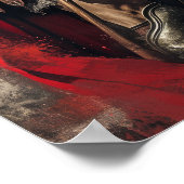 Trots Spartan Warrior Poster met Gedetailleerde He (Hoek)
