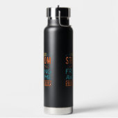 Trots Stiefmoeder Stiefdochter Citaat Cadeau Waterfles (Links)