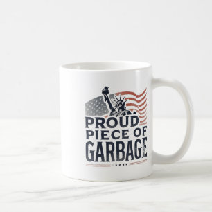 Trots stuk vuilnisbak voor Trump Koffiemok