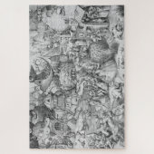 Trots (Superbia), de zeven hoofdzonden Legpuzzel (Verticaal)