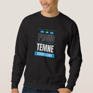 Trots Temne Sierra Leone Cultuur Favoriete Stam Trui