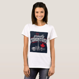 Trots Torontoise Toronto Silhouet Canada T-shirt