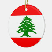 Trots Trotse Libanees - om Libanees te zijn - Keramisch Ornament (Links)