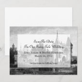 Trots uw uitnodiging tot uw trouwerij (Voorkant / Achterkant)