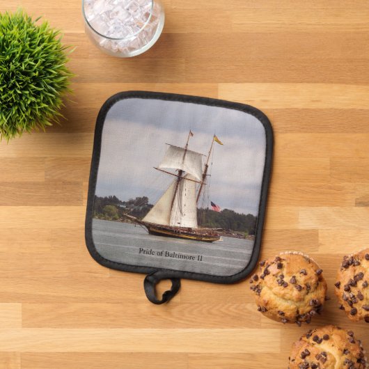 Trots van Baltimore II pothouder Pannenlap (Top down)